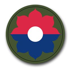 Army 9th Infantry 10" Patch Vinyl Transfer Decal