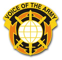 Army 9th Signal Command Unit Crest 8" Vinyl Transfer Decal