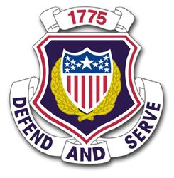 Army Adjutant General Corps Unit Crest 8" Vinyl Transfer Decal