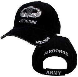 Army Airborne Jump Wings Adjustable Ball Cap