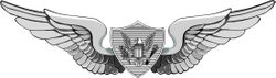 Army Aircrew Wings 5.5" Vinyl Transfer Decal