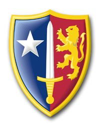 Army Allied Command Europe 3.8" Patch Vinyl Transfer Decal