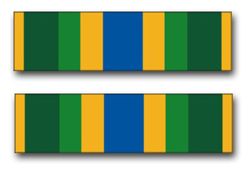 Army Armed Forces Service Ribbon 8" Vinyl Transfer Decal