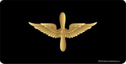 Army Aviation Corps Insignia License Plate