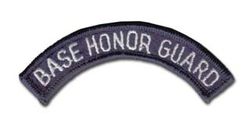 Army Base Honor Guard (White on Navy) Military Tab