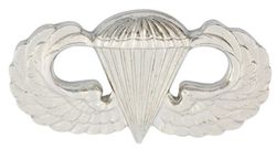 Army Basic Jump Wings Mini 7/8" Lapel Pin