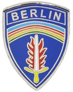 Army Berlin Military Pin