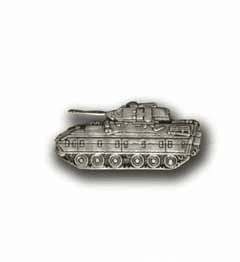 Army Bradley M2 A1 Tank Military Pin