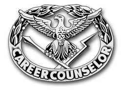 Army Career Counselor Badge 11.75" Vinyl Transfer Decal
