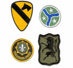 Army Cavalry Division Patches