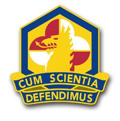 Army Chemical and Biological Defense Command Unit Crest Vinyl Transfer Decal