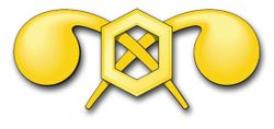 Army Chemical Corps  8" Vinyl Transfer Decal