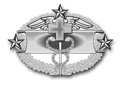 Army Combat Medical Fourth Award 8" Vinyl Transfer Decal