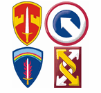 Army Command Decals