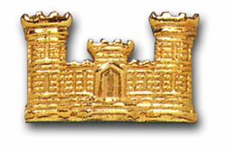 Army Corps of Engineers Military Lapel Pin