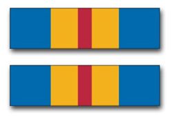 Army Defense Distinguished Service Ribbon 3.8" Vinyl Transfer Decal