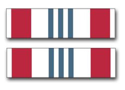 Army Defense Meritorious Service Ribbon 10" Vinyl Transfer Decal