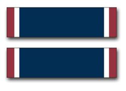 Army Distinguished Service Cross Ribbon 3.8" Vinyl Transfer Decal
