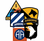 Army Division Decals