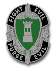 Army Element C Europe Unit Crest 5.5" Vinyl Transfer Decal