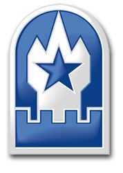 Army Engineer Command 3.8" PatchVinyl Transfer  Decal