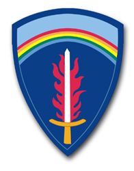 Army Europe Command Patch Vinyl Transfer Decal