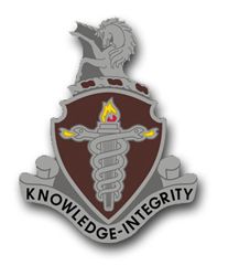 Army European Veterinary Command 3.8" Vinyl Transfer Decal