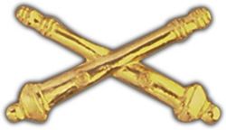Army Field Artillery 1 1/4" Lapel Pin