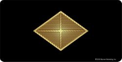 Army Finance Corps License Plate