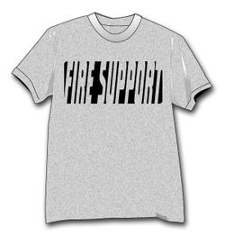 Army Fire Support T-Shirt, Sizes S - XL