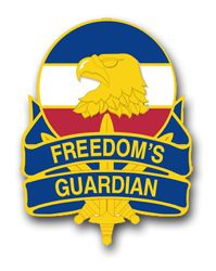 Army Forces Command Unit Crest 10" Vinyl Transfer Decal