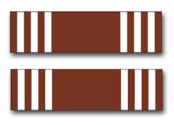 Army Good Conduct Ribbon 8" Vinyl Transfer Decal