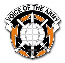 Army Information System Command Unit Crest 3.8" Vinyl Transfer Decal
