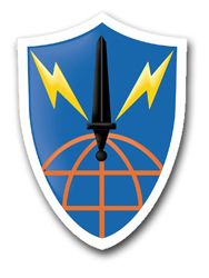 Army Information System Engineering Command 11.75" Patch Vinyl Transfer Decal