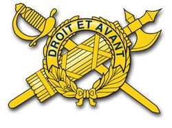 Army  Inspector General Insignia 11.75" Vinyl Transfer Decal