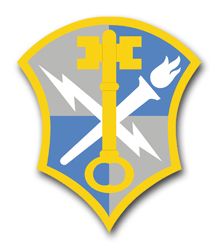 Army Intelligence and Security Command Unit Crest 5.5" Vinyl Transfer Decal