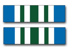 Army Joint Service Commendation Ribbon 11.75" Vinyl Transfer Decal
