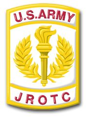 Army JROTC Crest 10" Vinyl Transfer Decal