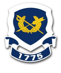 Army Judge Advocate General Unit Crest 3.8" Vinyl Transfer Decal