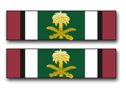 Army Kuwait Liberation (Saudi Arabia) Ribbon 8" Vinyl Transfer Decal