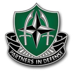Army Land Forces South East Europe Unit Crest 8" Vinyl Transfer Decal