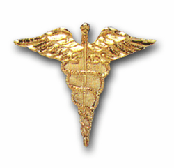 Army Medical Corps Military Lapel Pin