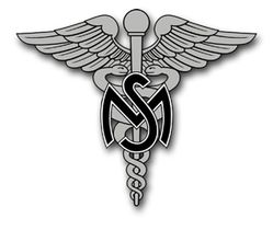 Army Medical Service Corps 8" Vinyl Transfer Decal