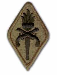 Army Military Police School Subdued Military Patch