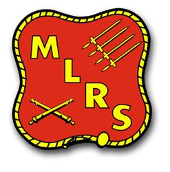 Army MLRS 3.8" Patch Vinyl Transfer Decal