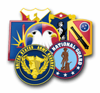 Army National Guard  and Reserve Decals