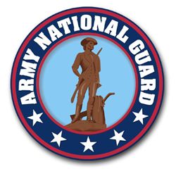 Army National Guard Seal 8" Patch Vinyl Transfer Decal