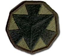 Army National Training Center - Ft. Irwin Subdued Military Patch