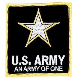 Army Of One Military Patch