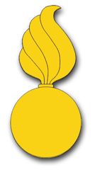 Army Ordnance Corps 5.5" Vinyl Transfer Decal